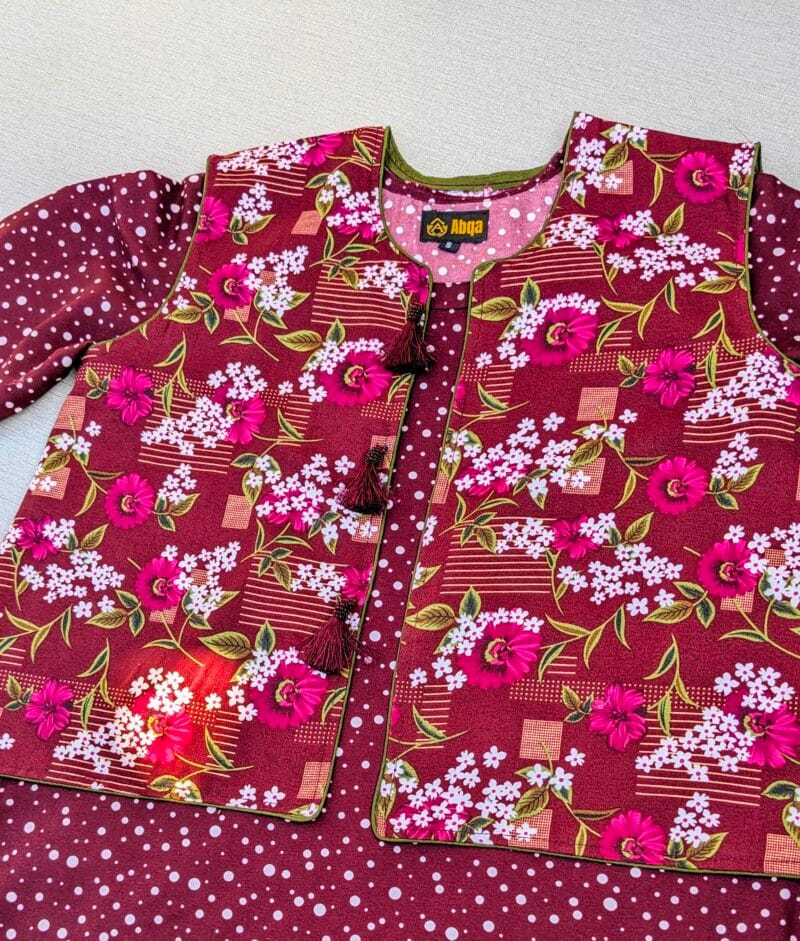 Abqa's Polo Cotton (2pc) Stitched Jacket Style - Image 2