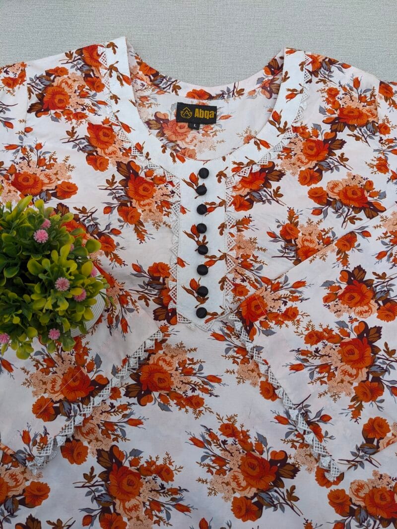 Abqa's Pollo Cotton (2pc) Stitched Button Style - Image 5