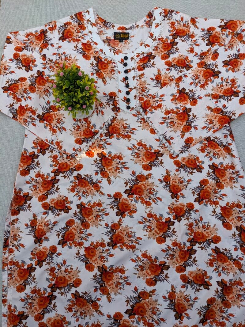 Abqa's Pollo Cotton (2pc) Stitched Button Style